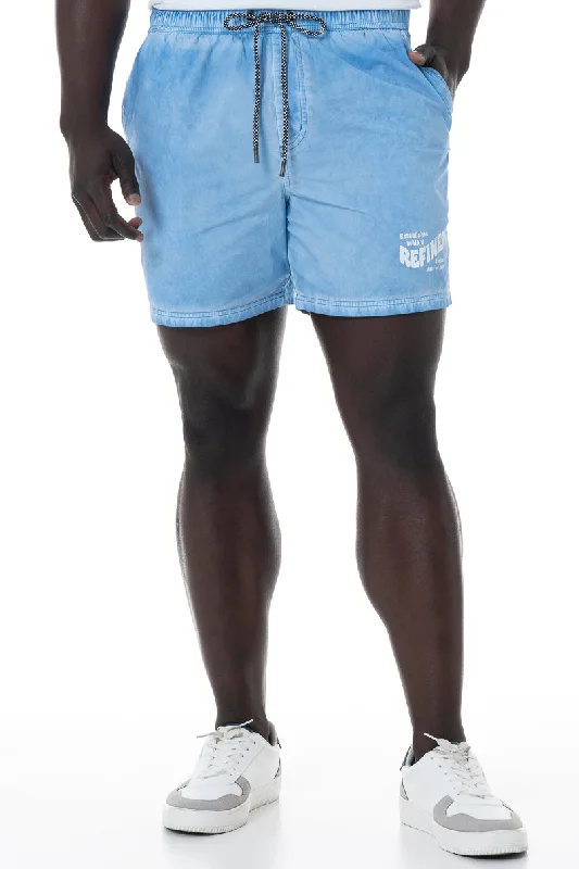 Men's cargo pants with hidden pocketsPool Shorts _ 151759 _ Blue