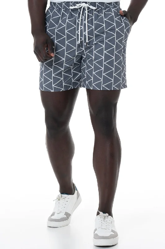 Men's low-rise jeans stylePool Shorts _ 151762 _ Charcoal