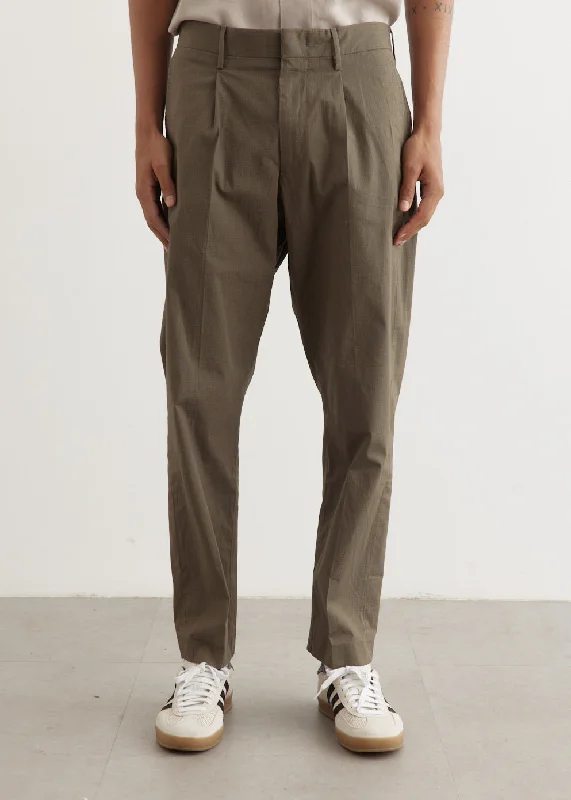 Men's cargo pants with utility pocketsBill Pleat Trousers