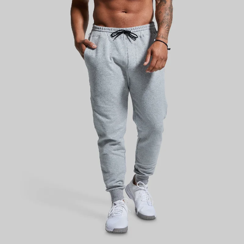 Men's tailored wool shorts for summer nightsMen's Unmatched Jogger (Heather Grey)