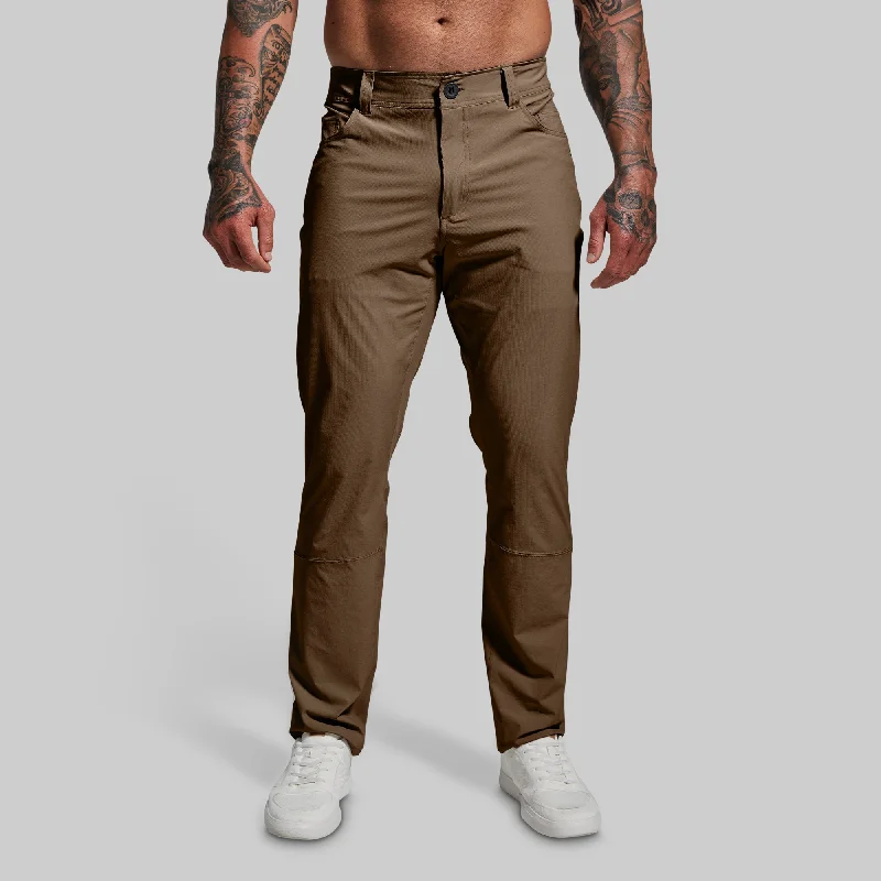 Men's high-performance yoga pants for flexibilityTraverse Pant (Coyote Brown)