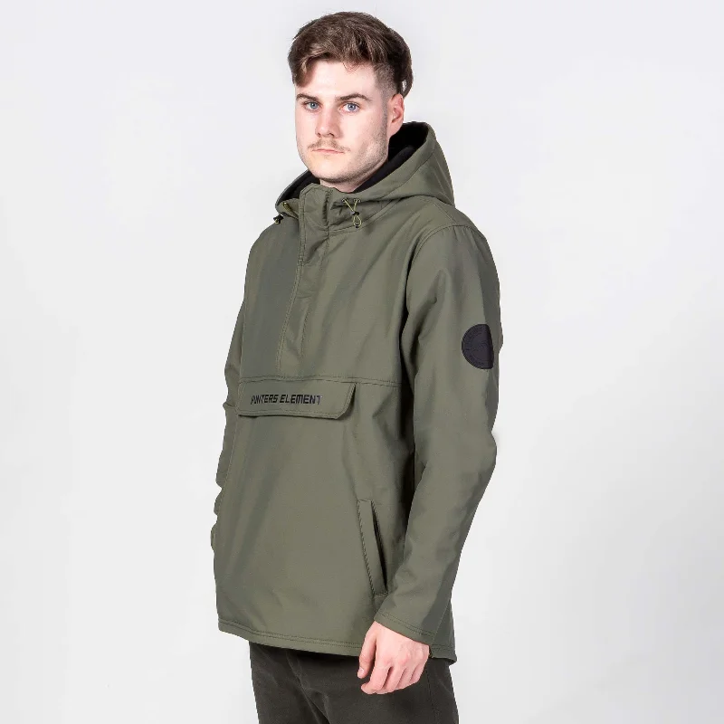 Men's stand-collar hooded sweatshirtArcane Anorak