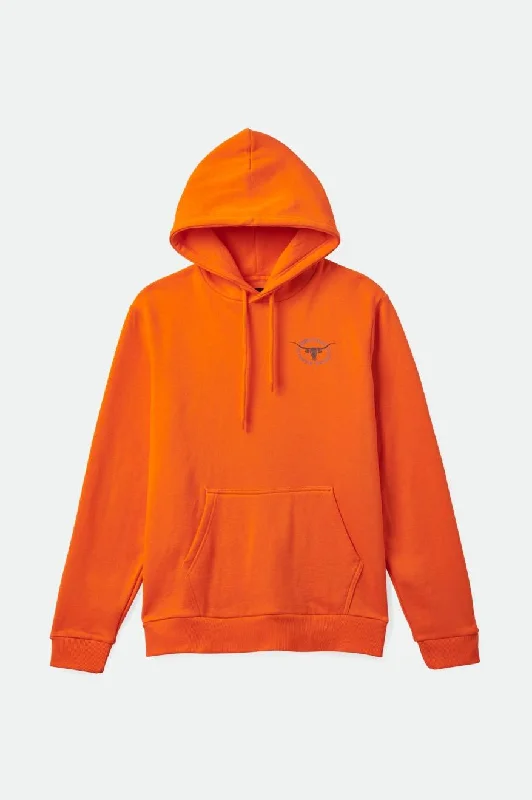 Men's thickened hooded sweatshirtBoswell Hood - Caution Orange