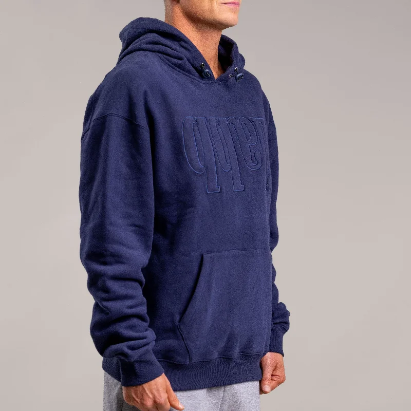 Men's V-neck hooded sweatshirtMorris Block Hood - Men's