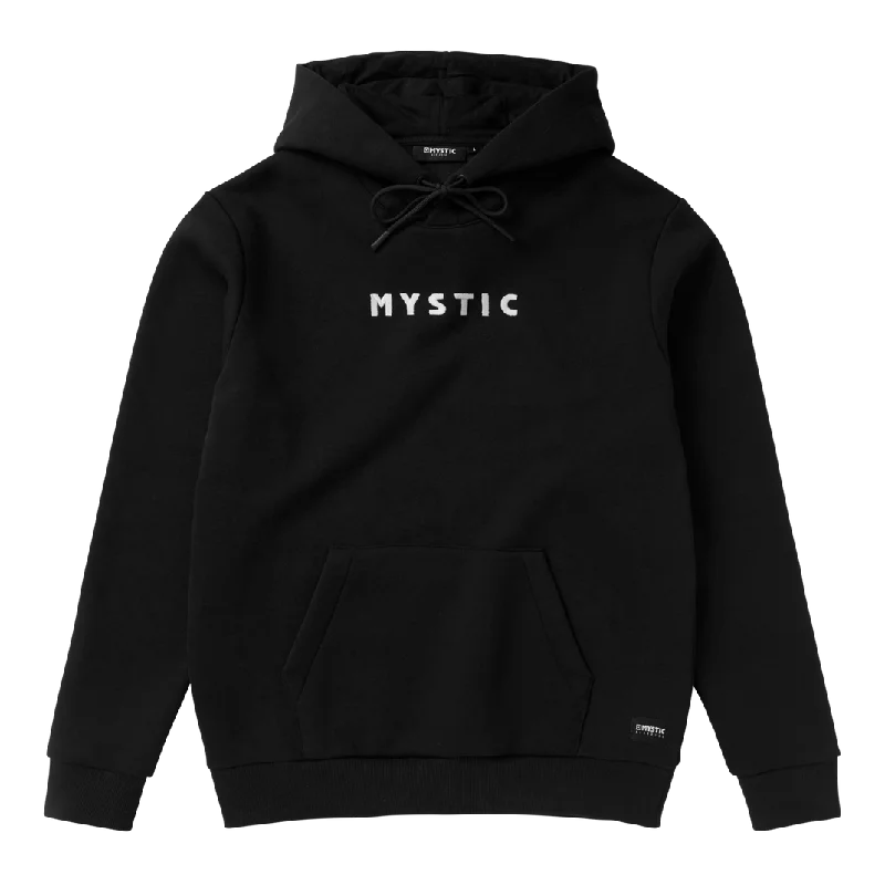 Men's striped reflective hooded sweatshirtMystic Icon Hooded Sweatshirt-Black