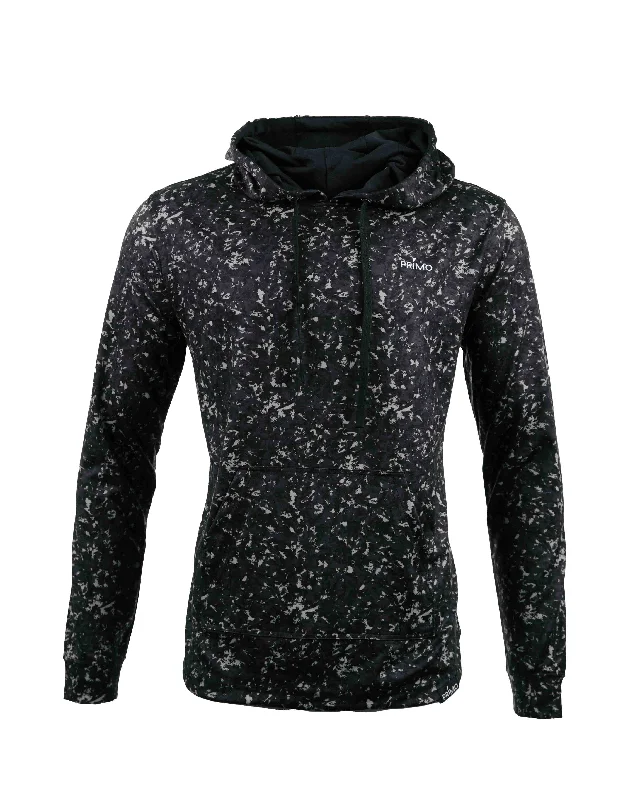 Men's hooded sweatshirt for music festivalsBlack Camo Hoodie