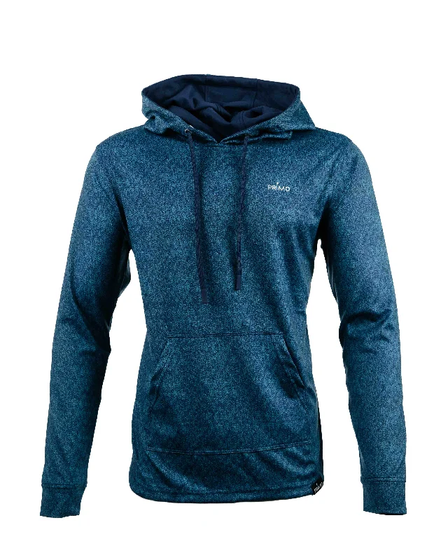 Men's hooded sweatshirt for comfortBlue Static Hoodie