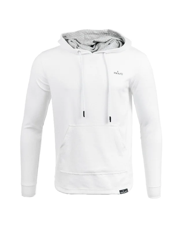 Men's quick-dry hooded sweatshirtWhite Hoodie