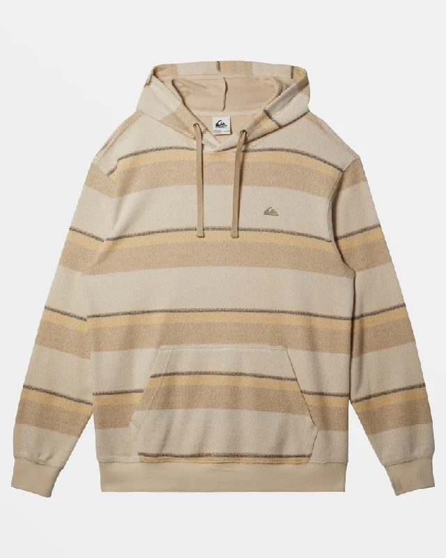 Men's hooded sweatshirt for loungewearQuiksilver Great Otway Hooded Sweatshirt-Twill