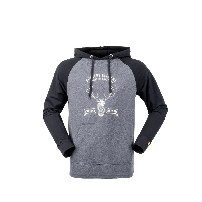 Men's hooded sweatshirt for casual chicRed Stag Hood