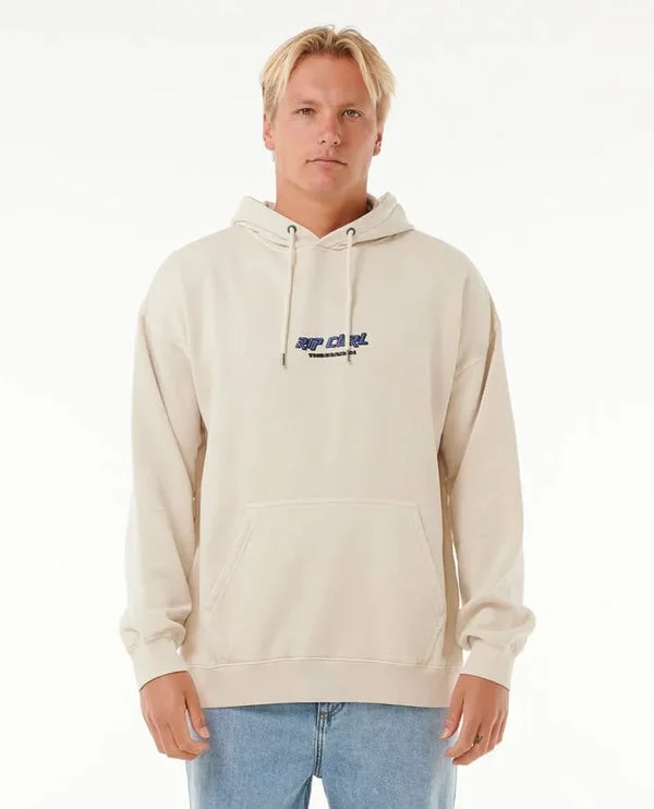 Men's hooded sweatshirt for cold weatherRip Curl Quest Hooded Sweatshirt-Vintage White