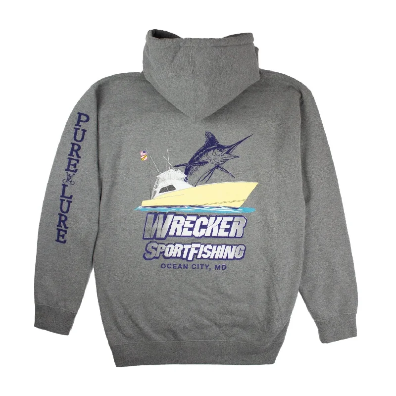 Men's hooded sweatshirt for timeless styleWrecker Hood