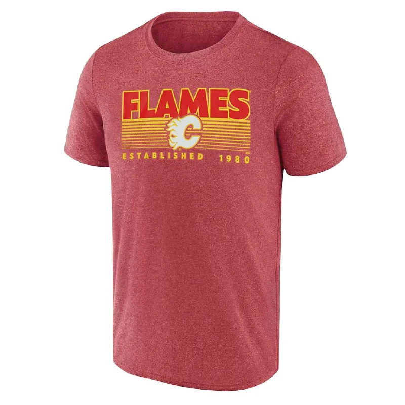 men's vintage denim shirt with distressed detailingFanatics - Men's Calgary Flames T-Shirt (3R41 666A 2C 3OL)