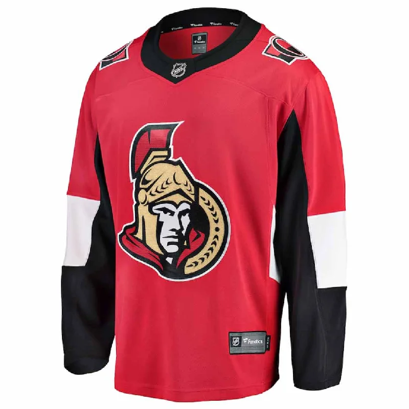 men's short-sleeve button-down work shirtFanatics - Men's Ottawa Senators Home Breakaway Jersey (879M OSEH 2AB BWH)