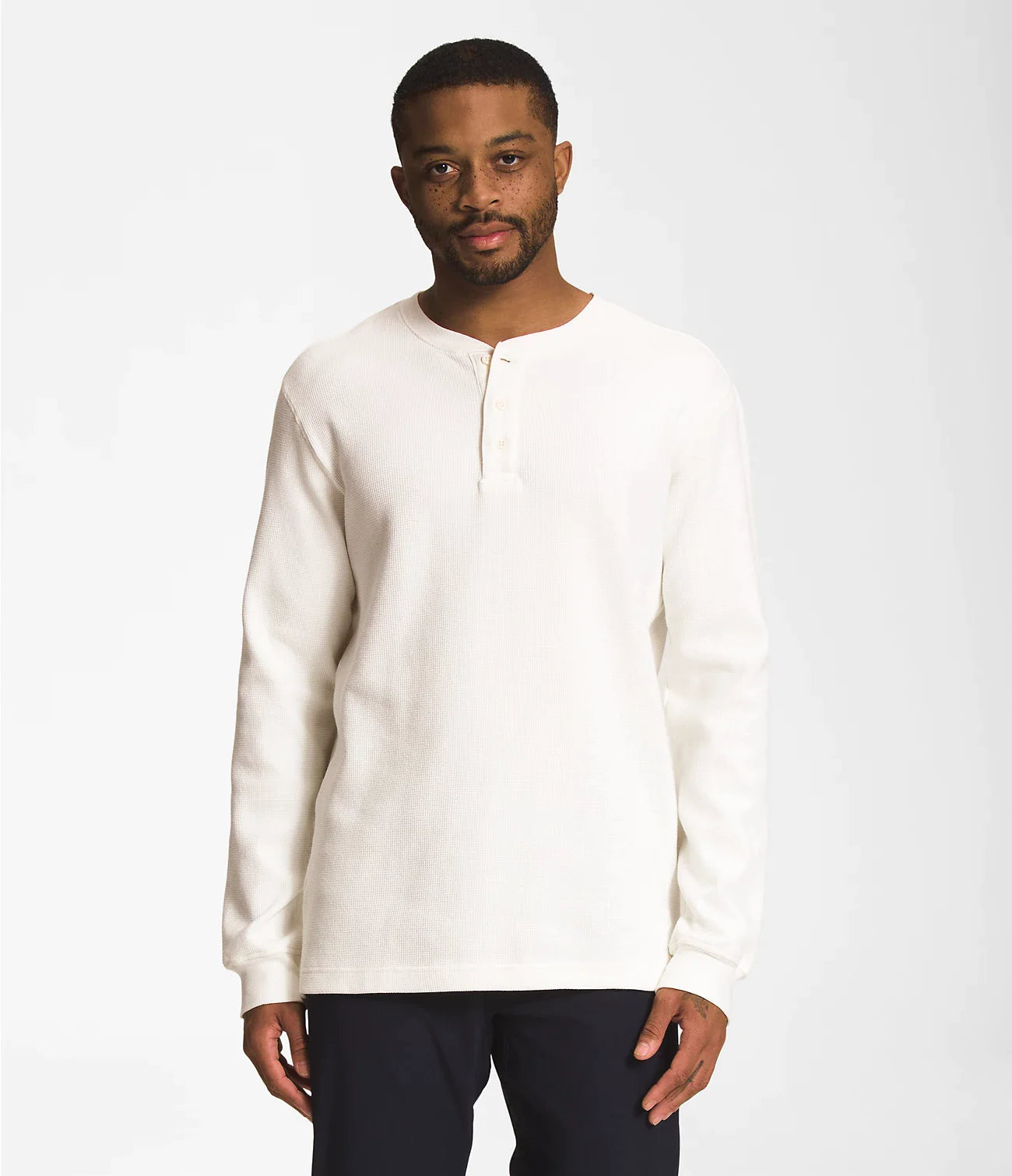 men's printed graphic teeMen's Waffle L/S Henley