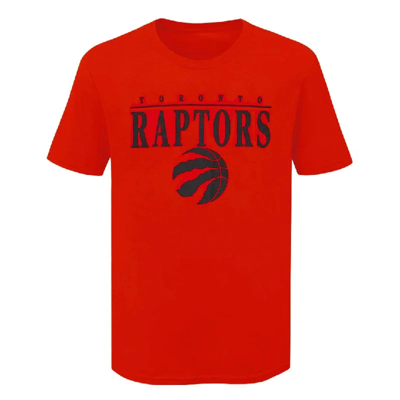 men's moisture-wicking tee with mesh back panelNBA - Men's Toronto Raptors Center Short Sleeve T-Shirt (NAXA09MMSC3A1PB 62RED)