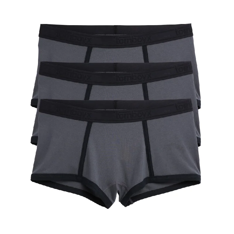 Underwear designed for prostate healthBoy Shorts 3-Pack - TENCEL™ Modal Slate