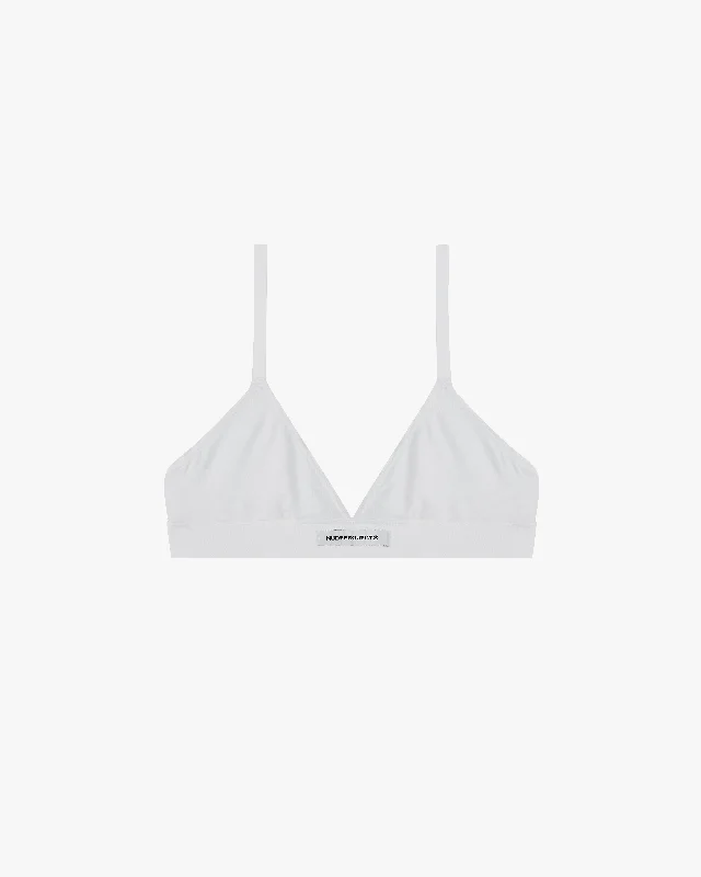 Plus-size boxer briefs with a classic fitCLASSIC BRA WHITE