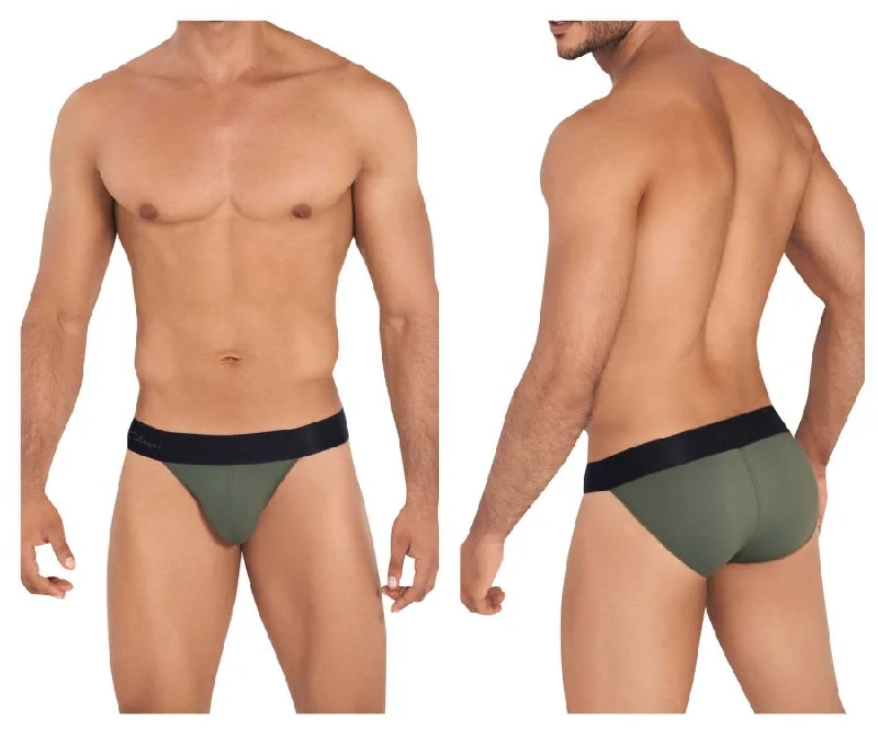 Men's seamless underwear for comfortClever 0419 Inside Bikini Color Green