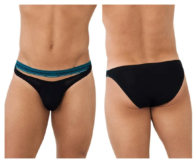 Plus-size jockstrap underwear for supportClever 0952 Utopia Bikini Color Black