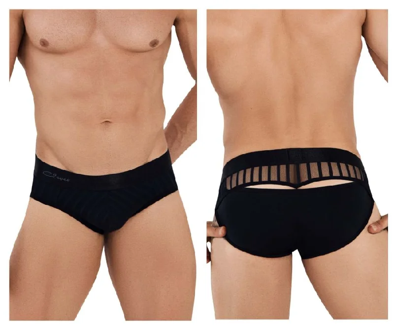 Moisture-wicking men's trunksClever 1033 Lucerna Briefs Color Black