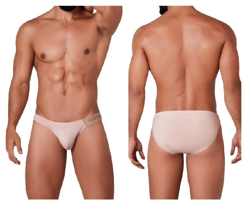 Durable men's briefs for everyday wearClever 1307 Tribe Bikini Color Beige