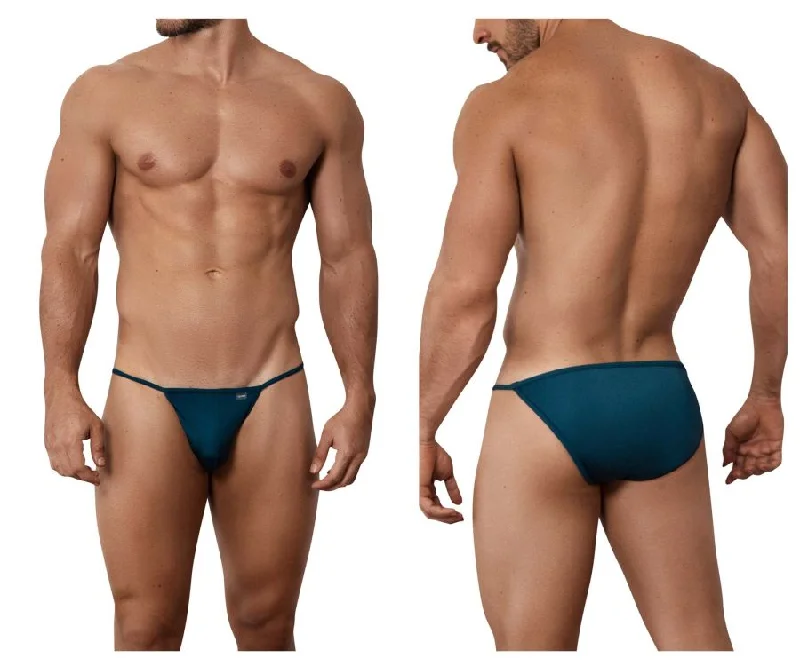 Underwear designed to enhance male anatomyClever 1566 Destellos Bikini Color Petrol Blue