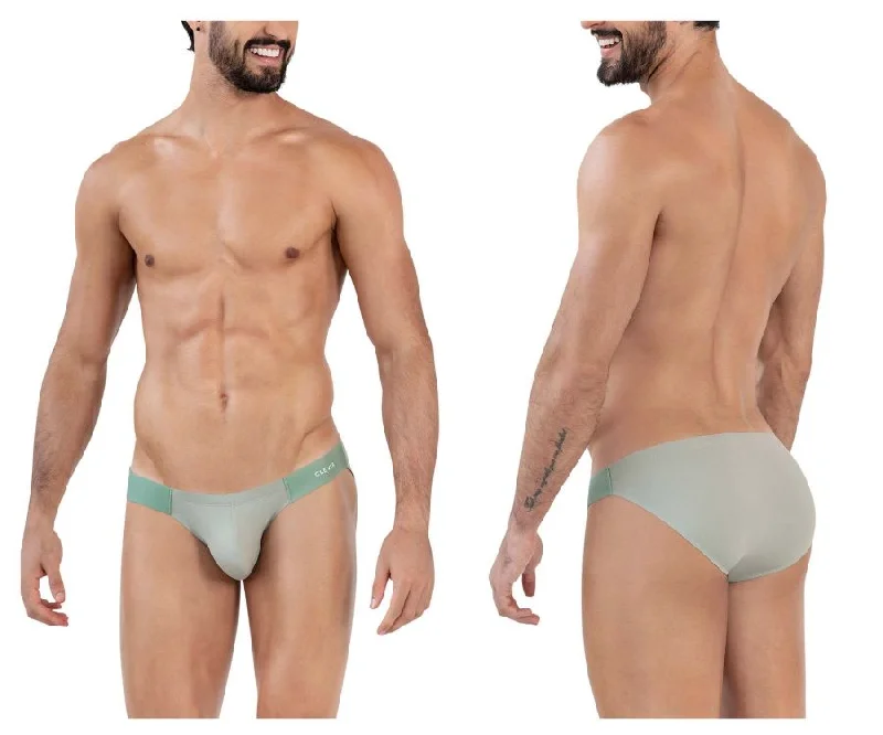 Men's seamless underwear for comfortClever 1631 Secure Bikini Color Green