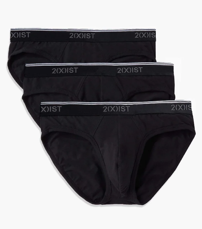 Plus-size men's underwear optionsCotton Stretch No-Show Brief 3-Pack