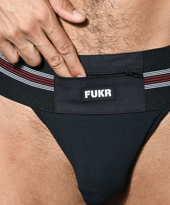 High-cut leg underwear for a modern twistFUKR Stash Pocket Jock w/ ALMOST NAKED®