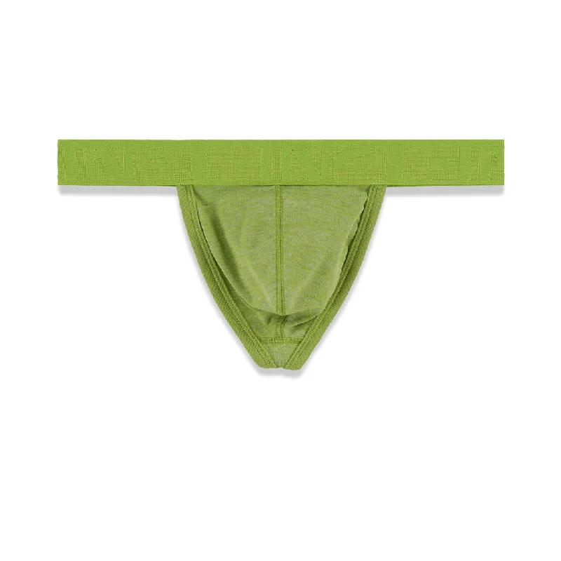 Moisture-wicking men's trunksHand Me Down Thong Gordon Green Heather