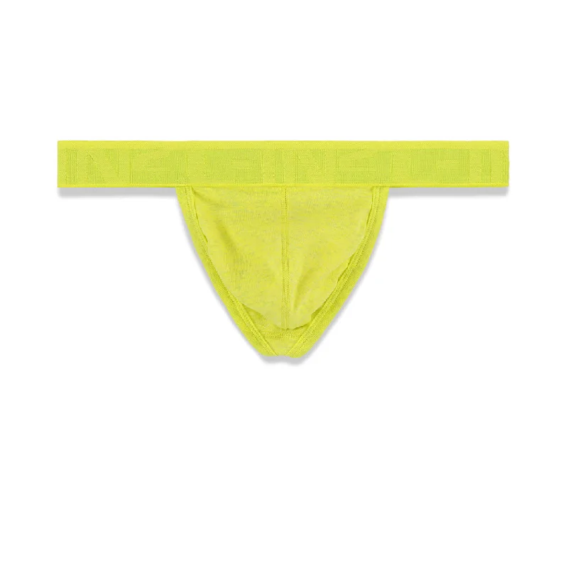 Underwear designed for post-surgery comfortHand Me Down Thong Yash Yellow Heather