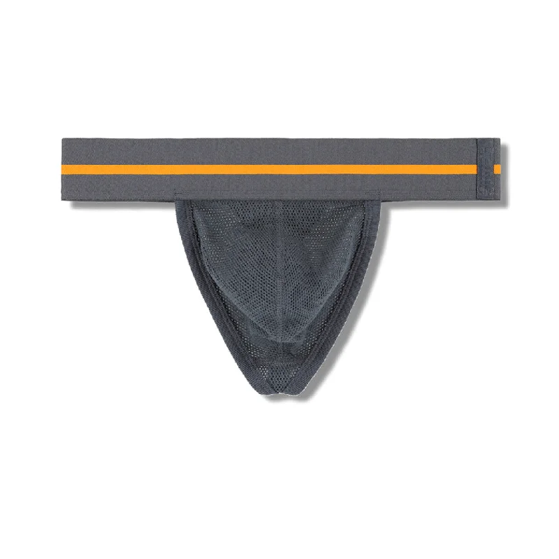 Underwear for men with a snug fitScrimmage Thong Channing Charcoal