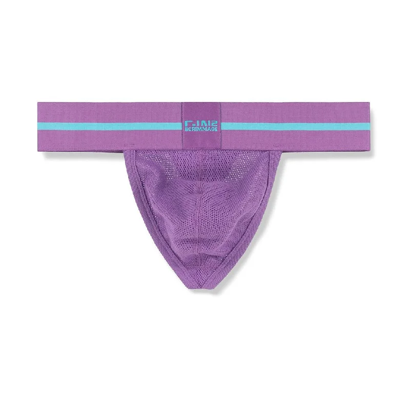 Underwear for men with a low-profile waistbandScrimmage Thong Prue Purple