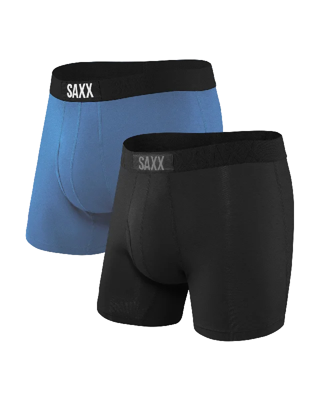 Plus-size boxer briefs for full coverageUltra Super Soft (2 Pack)