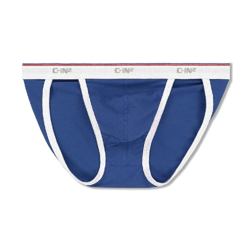 Plus-size briefs with a comfortable fitThrowback Dash Brief Braxton Blue