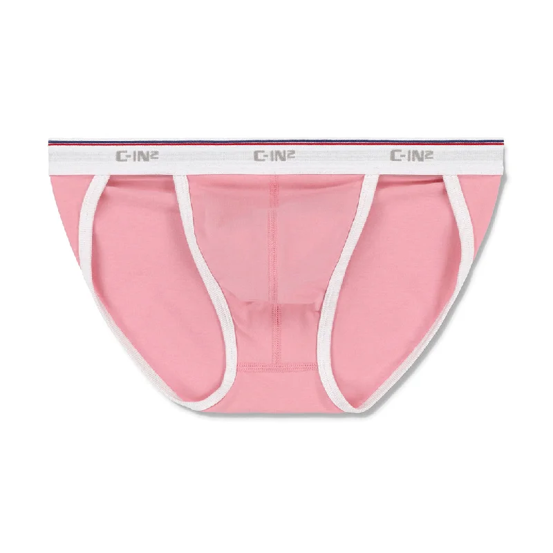 Men's underwear with a high-leg cut for freedom of movementThrowback Dash Brief Parsa Pink