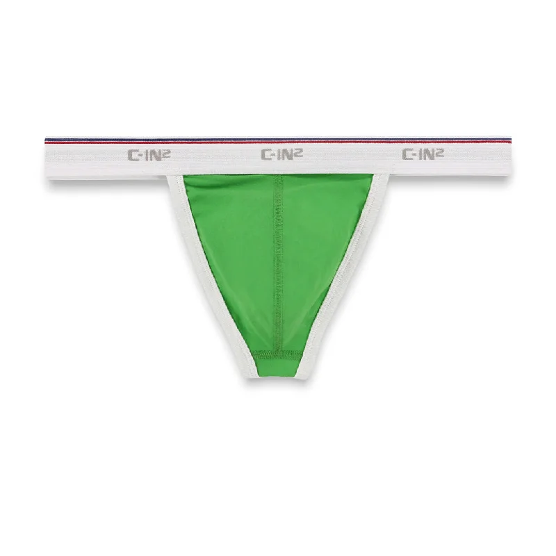 Affordable men's boxer shortsThrowback Thong Gus Green