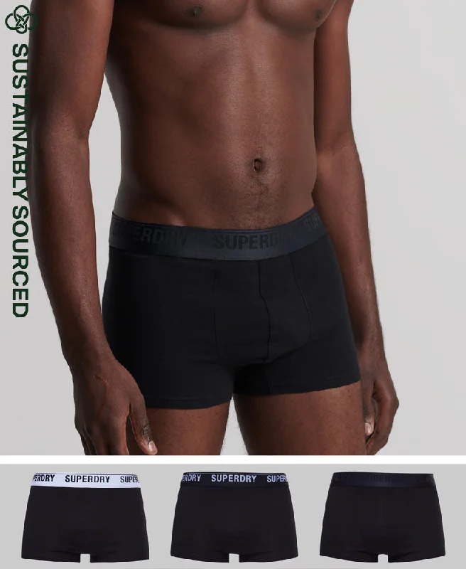 Underwear designed to enhance male anatomyTrunk Multi Triple Pack | Black Mix