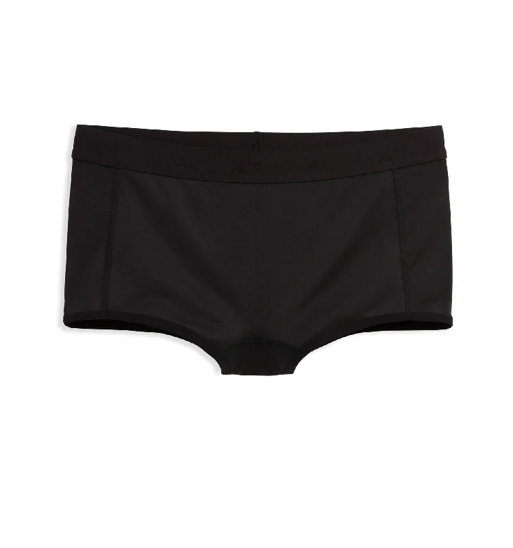 Plus-size boxer briefs with a classic fitTucking Boy Shorts - X= Black