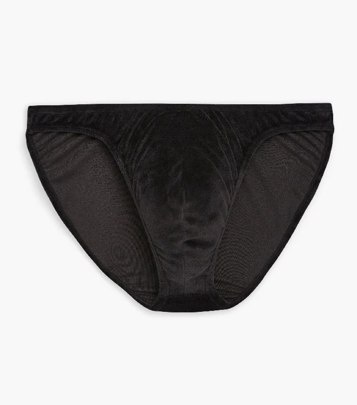 Elegant silk underwear for special nightsVelour | Sliq Hip Brief