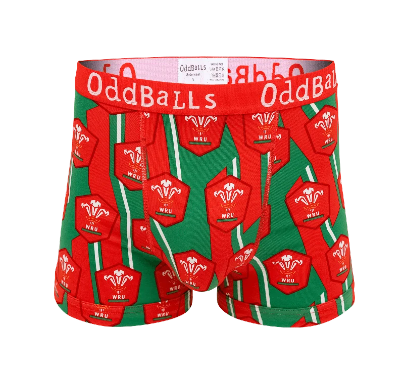 Designer underwear for men's fashionWelsh Rugby Union Alternate - Mens Boxer Shorts