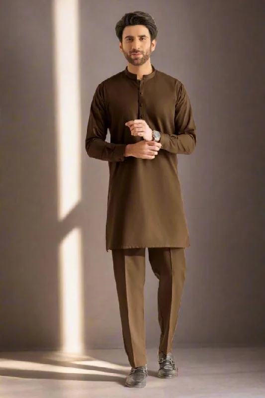 men's pajamas with built-in compression shortsBrown Kurta Pajama For Men