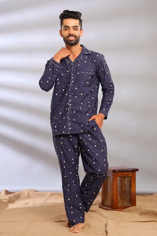 men's pajamas for hot sleepersHearty Delight Pajama Set for Men