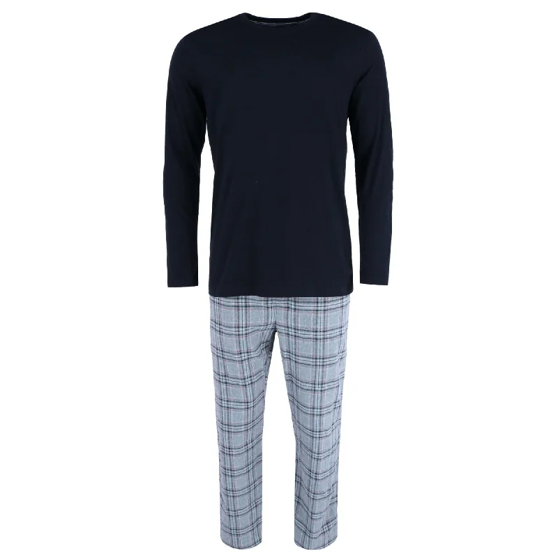 casual men's pajama pants onlyMens Big & Tall Cotton Long Sleeve Shirt and Flannel Pajama Pants