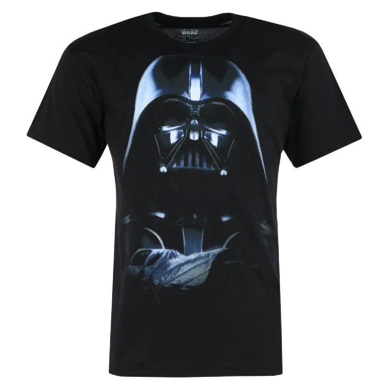 quick-dry men's pajamas for beach or poolsideMen's Disney Darth Vader Star Wars Short Sleeve T-Shirt